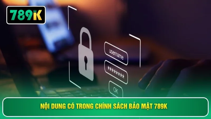 Nội dung có trong chính sách bảo mật 789K 